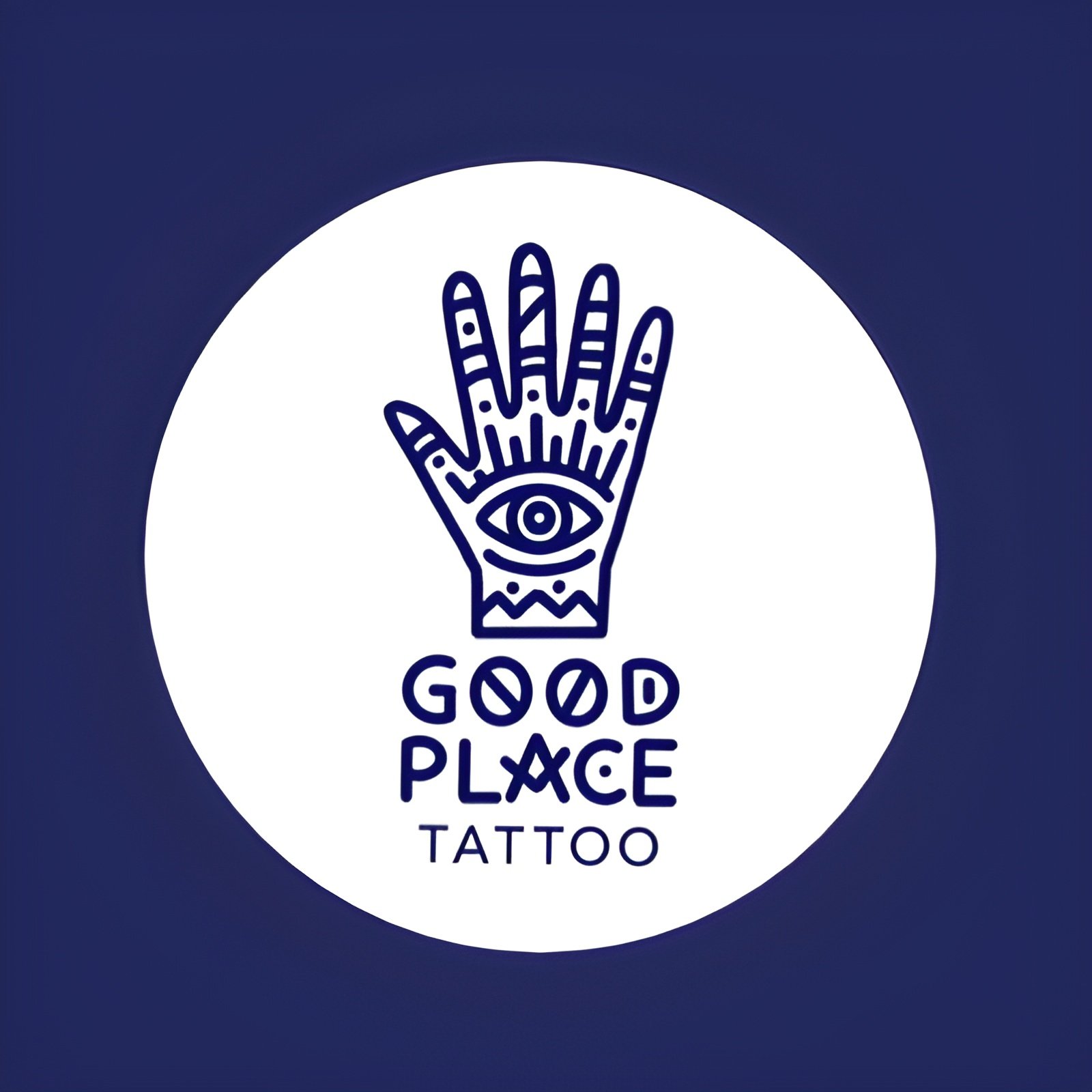 Good Place Tattoo Logo - Large