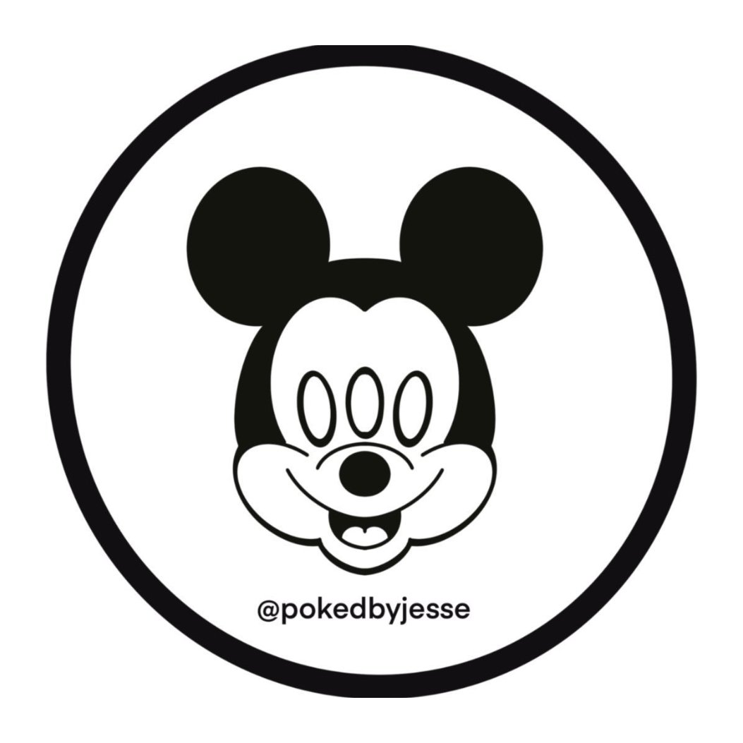 Jess K - Poked by Jesse Mickey Mouse Logo