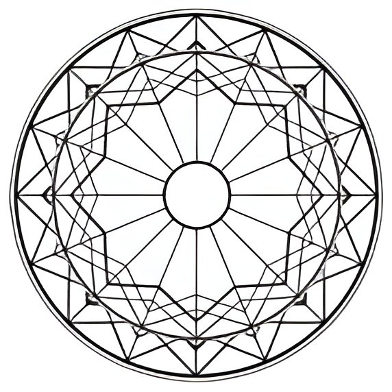 Phil Kwan Mandala Logo - Large