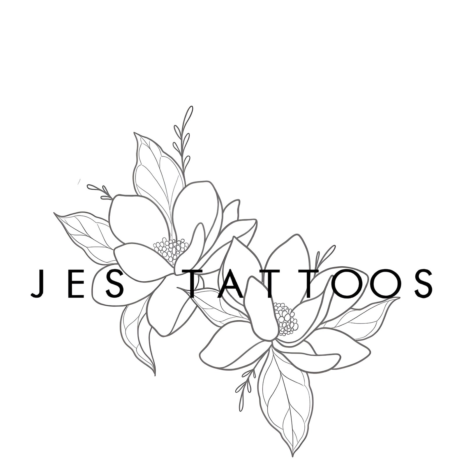 Sleep Talk Tattoo Artist - Jes Logo - Large